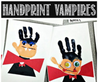 DIY Handprint Vampires