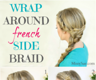 Wrap Around French Side Braid