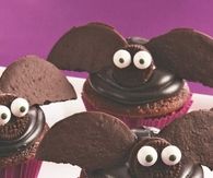 Halloween Bat Cupcakes