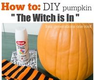 The Witch Is In Pumpkin
