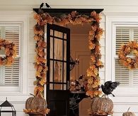 Beautiful Autumn Porch