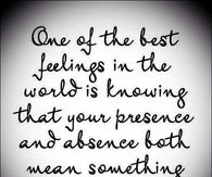 The best feeling