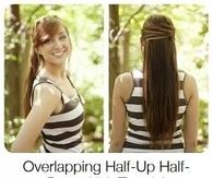 Half Up Half Down Hair Tutorial
