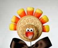 Thanksgiving Cookie Pops