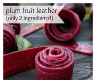 2 Ingredient Fruit Roll Up