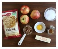Apple Crisp Cookie Pizza