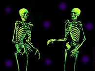 Dancing skeletons