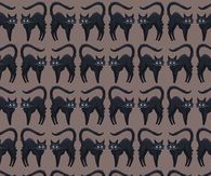 Black cat pattern