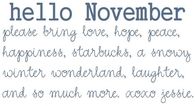 Hello November