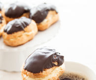 Chocolate eclairs
