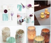 DIY Votive Mason Jars