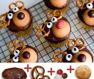DIY Reindeer Cupcakes
