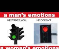 A man vs a womans emotions