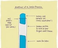 Anatomy of a jumbo freezie