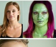 Glamora Guardians of the Galaxy Makeup Tutorial