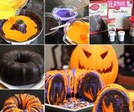 DIY Halloween Cake