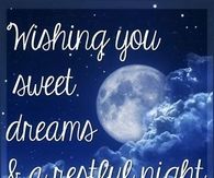 Wishing you sweet dreams