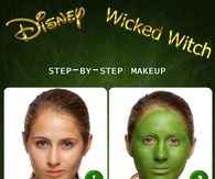 DIY Disney Wicked Witch Halloween Makeup