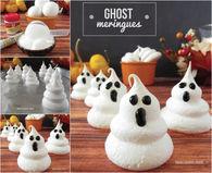 Ghost Meringues