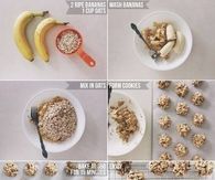 Banana Oat Cookies
