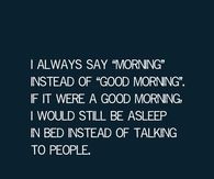 Morning