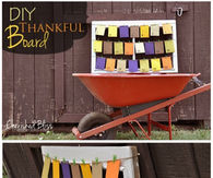 DIY Thankful Board
