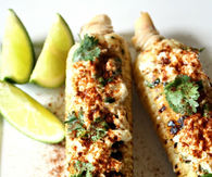 Mexican queso hot corn