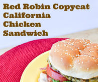 California chicken sandwich