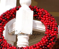 Cranberry Wreath