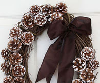 Pinecone Wreath