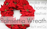Poinsettia Wreath