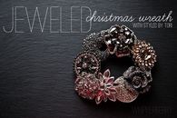 Jeweled Christmas Wreath
