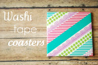 Washi Tape Coasters