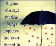 Dance in the rain
