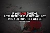 If You Love Someone