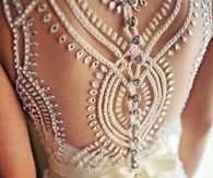 Gorgeous Detail of Wedding Dress