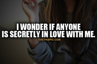 I Wonder