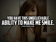 You Make Me Smile