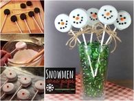 DIY Chocolate Oreo Snowmen