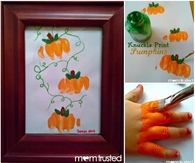 Kids Painted Pumpins