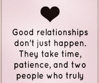 good relationships