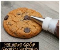 Halloween Spider Cookies