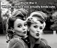 WWII Duck faces