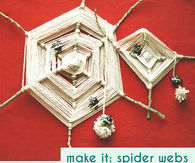 DIY Spider Webs