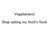 Vegetarians!