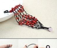DIY Coral Bead Bracelet