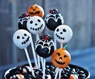 Halloween cake pops