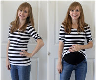 DIY Maternity Jeans