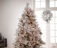 White light Christmas Tree