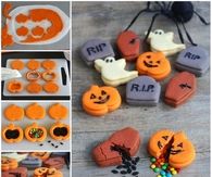 Halloween Stuffed Mini Cake Recipe